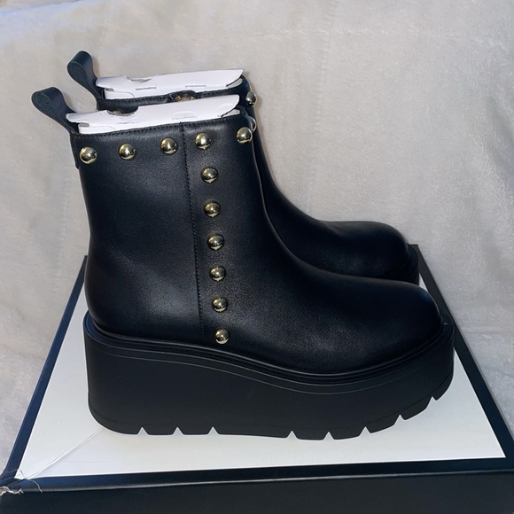 NWT J/SLIDES VICEROY Black Leather Boots - Picture 10 of 16